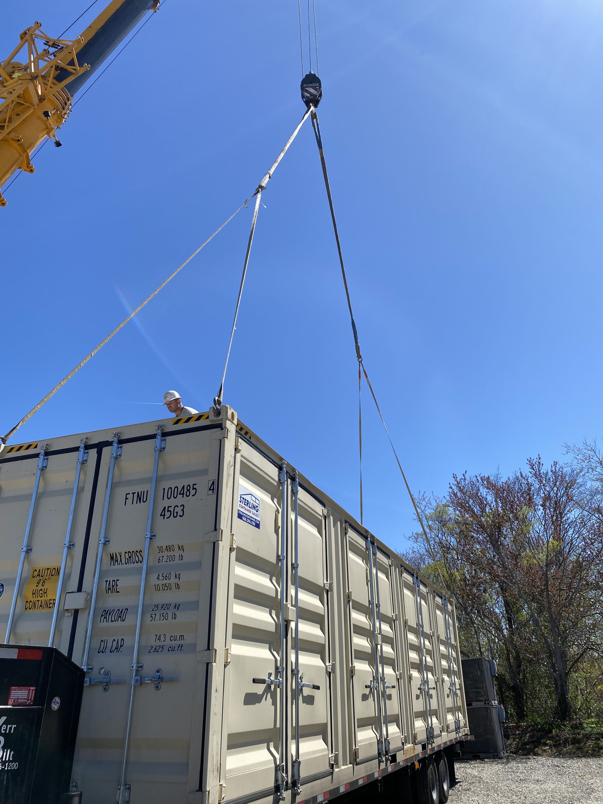 Delivery | Sterling Container Sales & Rentals